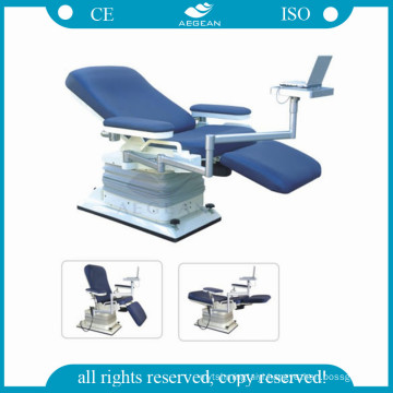 AG-XD105 Electric patient blood donation reclining movements hospital medical armchair